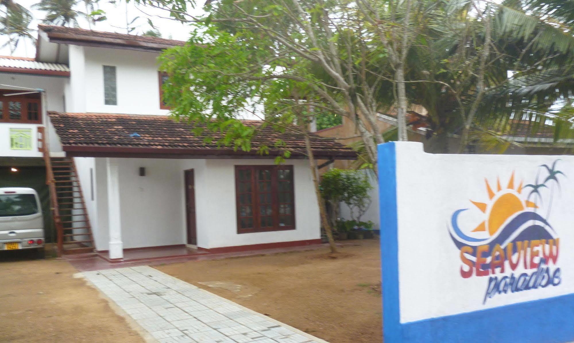 Seaview Paradise Inn Weligama Zewnętrze zdjęcie